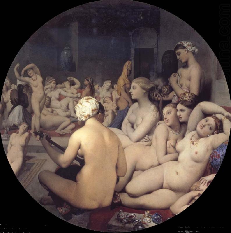 Turkish Bath, Jean Auguste Dominique Ingres